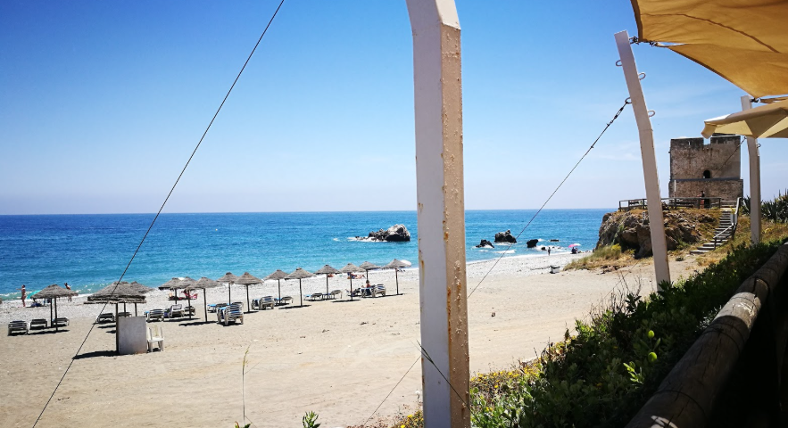 Playa Punta de Piedras, Costa Sancti Petri, Spain, Spain